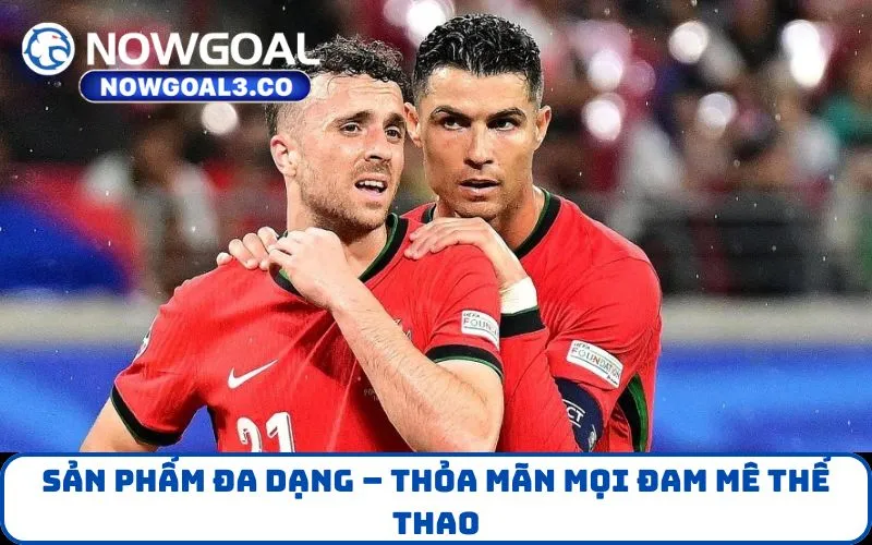 Sản phẩm đa dạng – thỏa mãn mọi đam mê thể thao