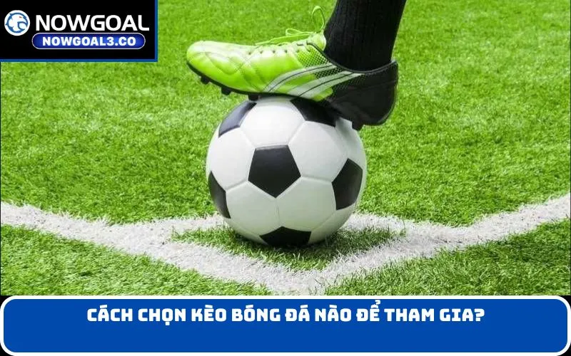 Cách chọn kèo bóng đá nào để tham gia?